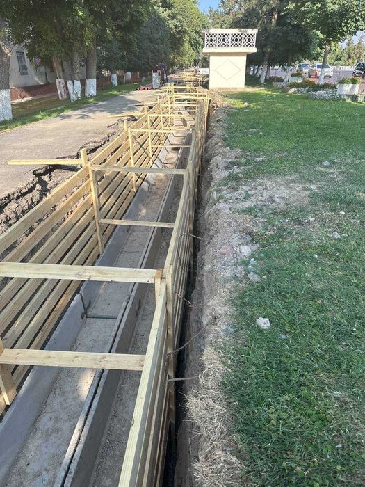 Траншея ковлаш копка траншей