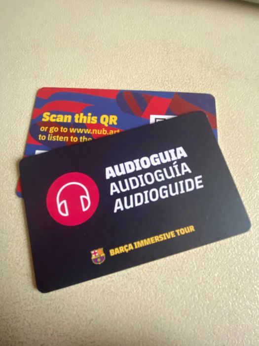 Барселона АудиоТур, Барселона Culers Premium абонамент, Връзка за врат