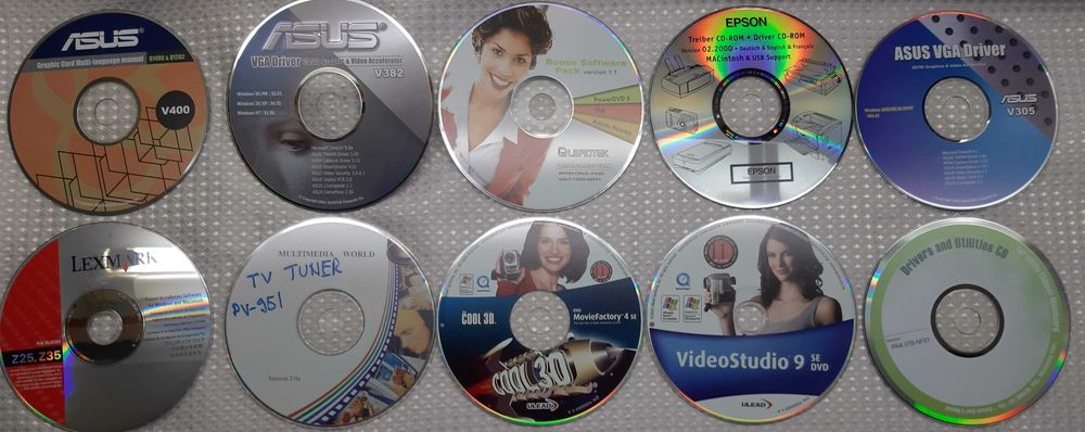 LOT Nr#1 CD-DVD originale stare foarte buna