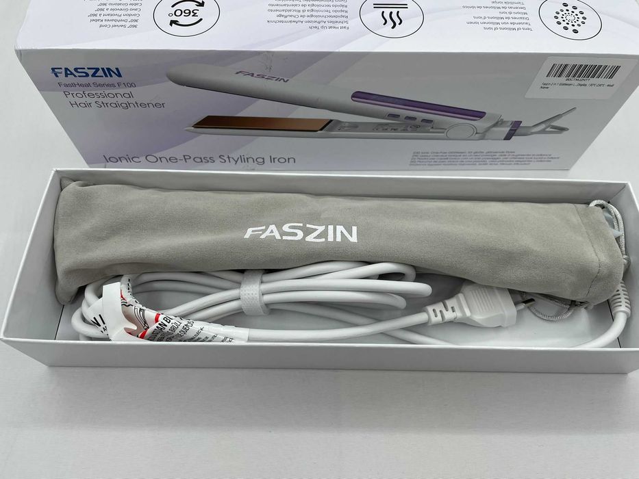 Placa de indreptat parul 2 in 1, Faszin F100