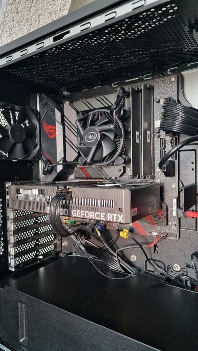 Setup Gaming Complect ASUS ROG + Monitor+ birou + Scaun Ergonomic + periferice