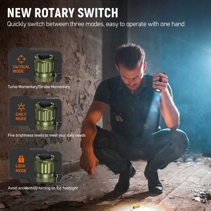 Тактическо фенерче Wurkkos TD07