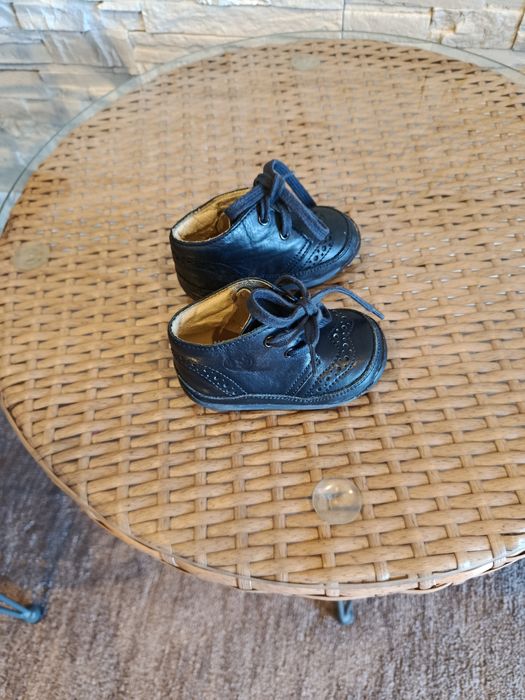 Papuci primi pași Falcotto din piele