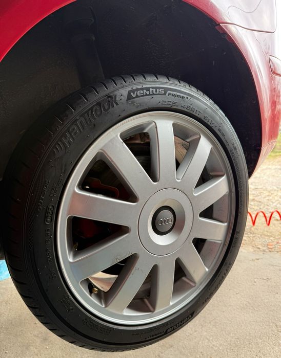 Перфектни джанти S Line с нови  гуми за Audi A3 225/45/17