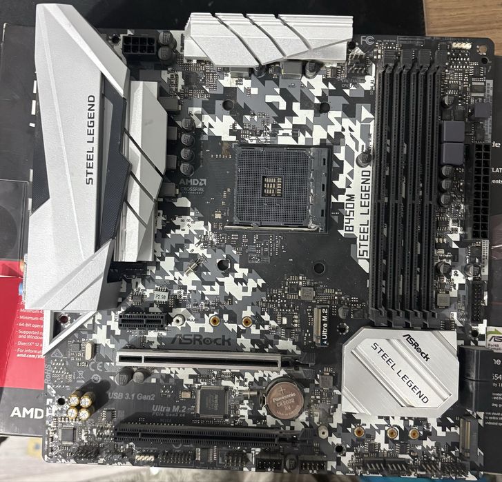 B450 asrock steel legend am4