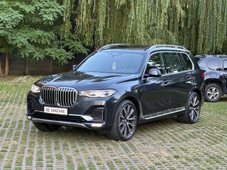 BMW X7 3.0 Diesel/Hybrid-340 CP/Laser/Individual 7 locuri/Panorama luminata