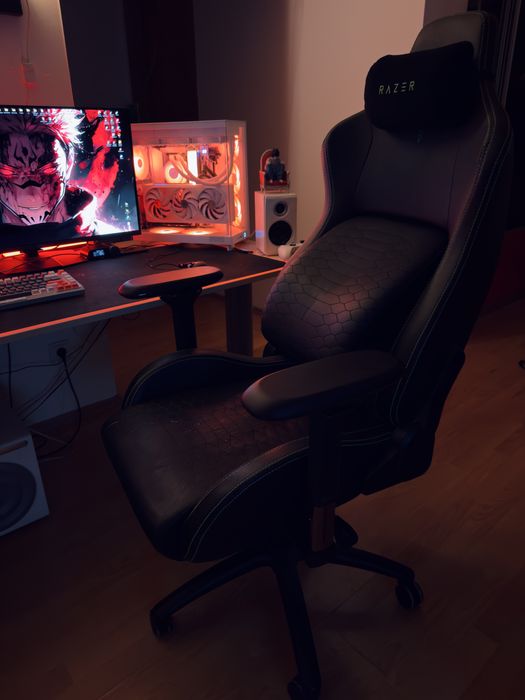 Scaun birou gaming Razer Iskur V2 XL black leather reglabil