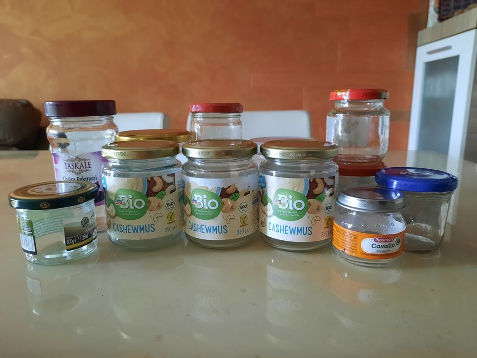 Буркани с винтови капачки Омния 800мл,  720мл, 680мл 500мл