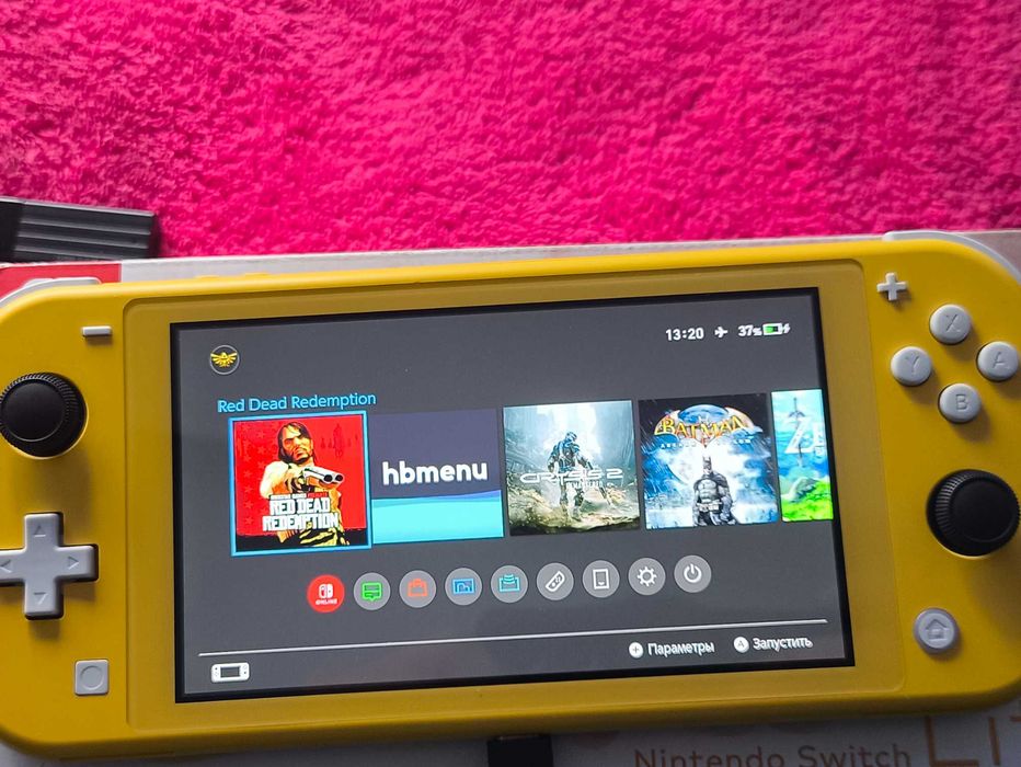 Switch lite прошитый 32+128гб