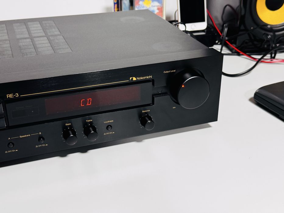 Amplificator/receiver de fidelitate Nakamichi RE-3,ca nou estetic,1993