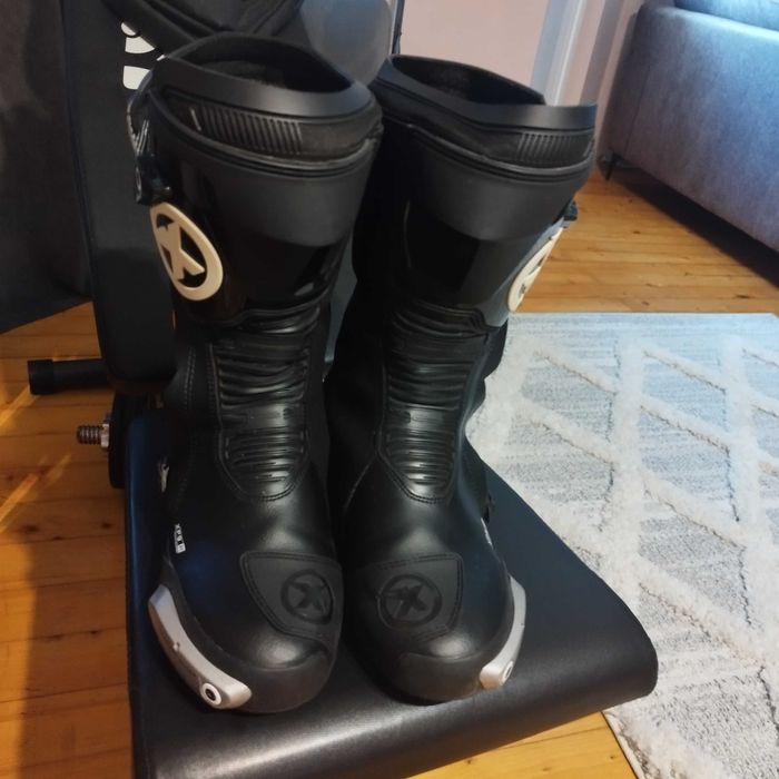 Мото Ботуши XPD XP9R BLACK+Acerbis Imapct evo 3.0 наколенки