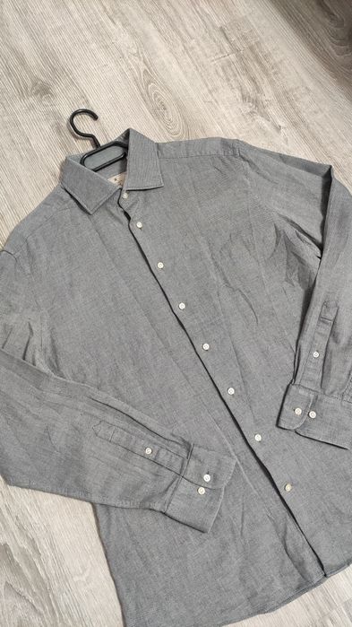 Hackett XL slim fit Мъжка риза с дълъг ръкав