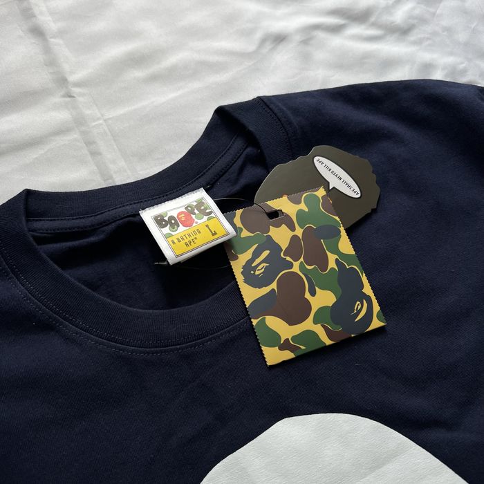 Футболка темносиняя Bape