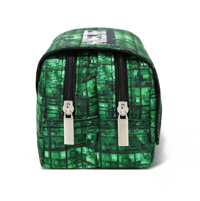 Penar neechipat Minecraft, 2 compartimente cu fermoar, Creeper