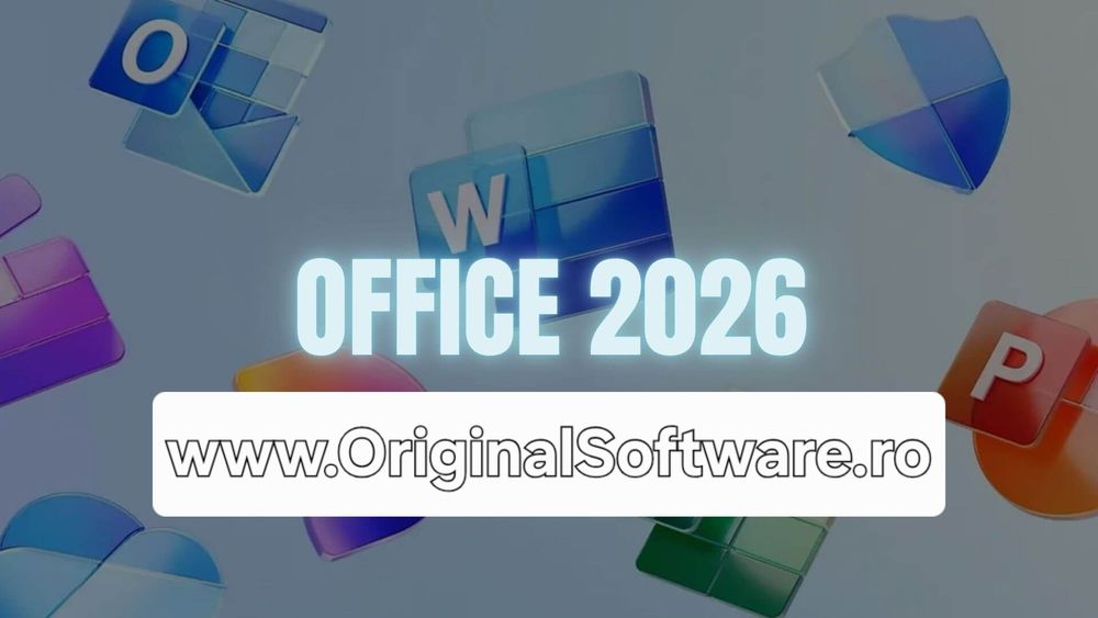 Office 2026 PRO (Licență oficială Microsoft) Windows și Mac OS.