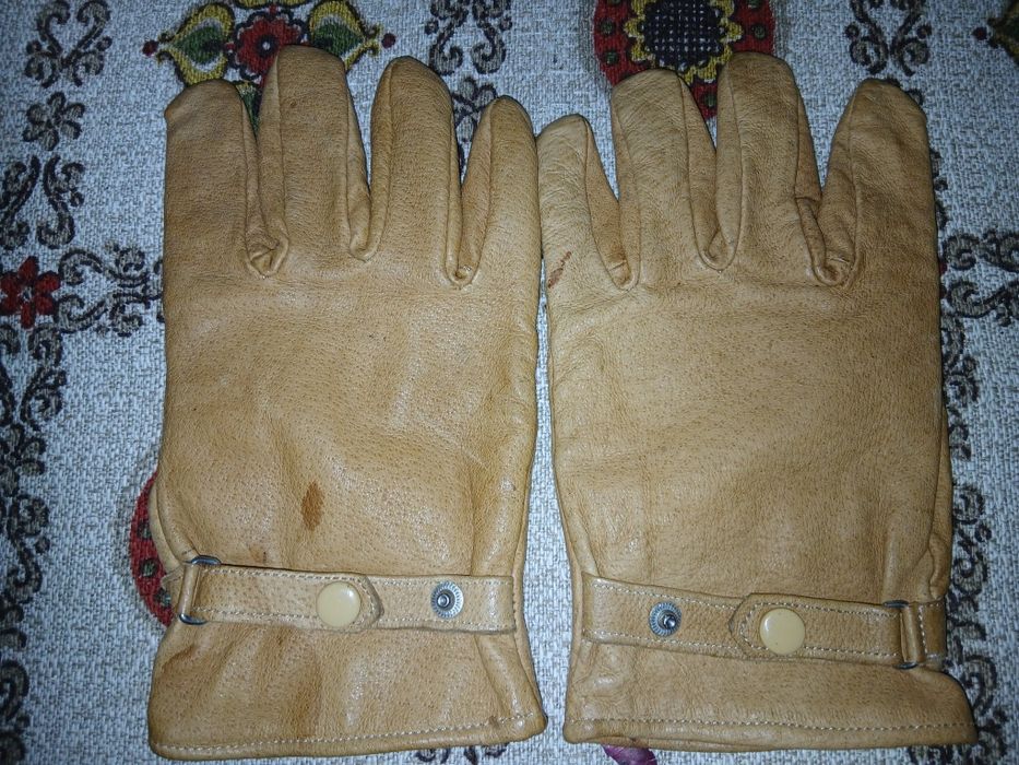 Manusi din piele pentru barbati Aviație