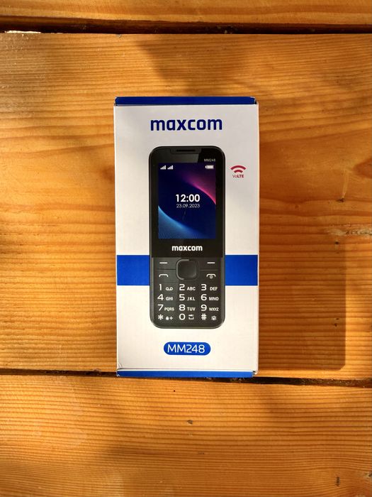 Pachet telefoane cu butoane Maxcom MM248 + CADOU cartela prepaid