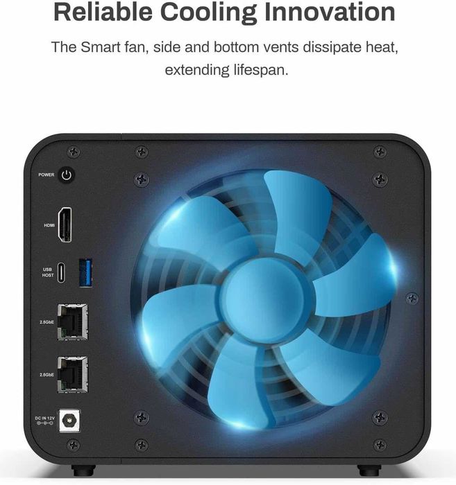 Сетевой накопитель NAS TerraMaster F4-424 Pro Intel i3 N305 32Gb DDR5