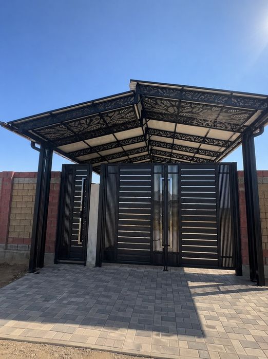 Перила навес ворота сварка