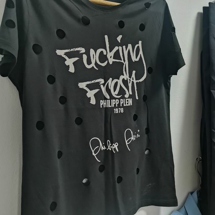 Vând tricou Philipp Plein fucking fresh