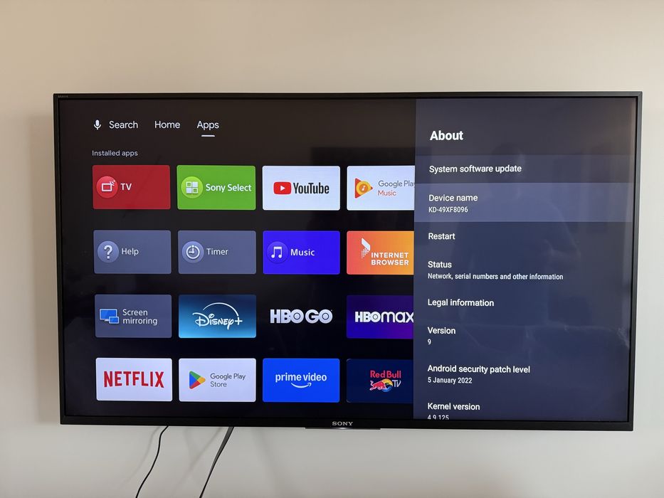 Смарт Телевизор Sony 49 инча