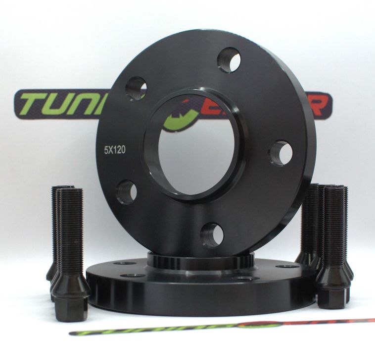 Flanse Distantiere Negre 5x112 13 - 16 - 20mm MERCEDES BMW AUDI