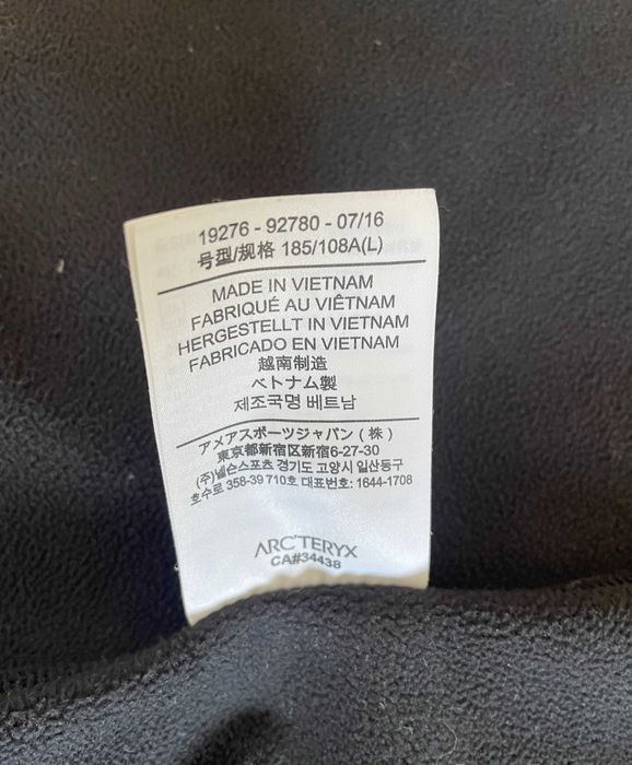 Arcteryx softshell Gamma MX, barbati L