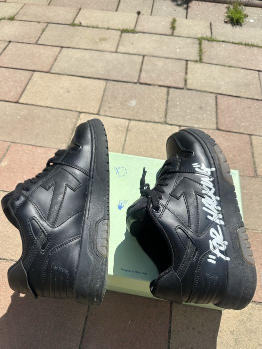 Off white out off office negru