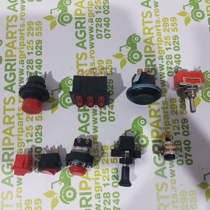 Buton pornire,intrerupator, tractor
