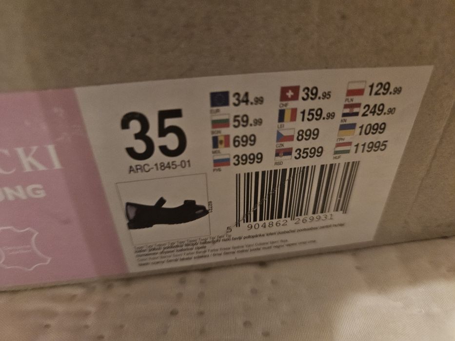 Pantofi piele naturala