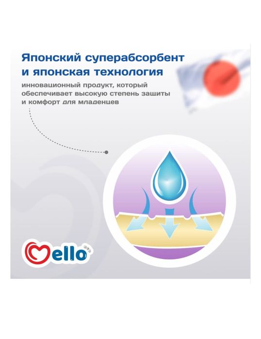 Детские подгузники Mello