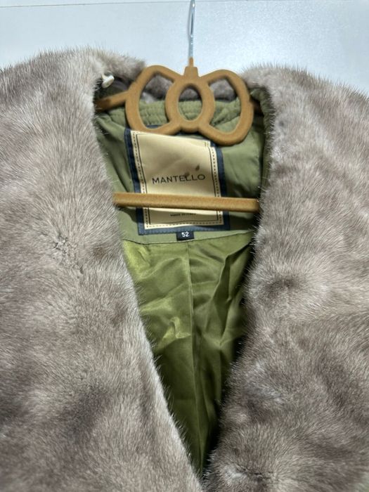 Куртка с норка воротником