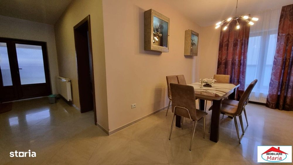 Casa noua finisata, utilata teren 10 arii, toate utilitatile