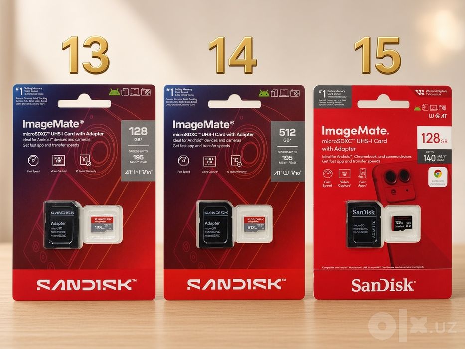 SanDisk Extreme Micro sd Imagemate PRO 4K, U3, V30, A2  250 - 170 MB/s
