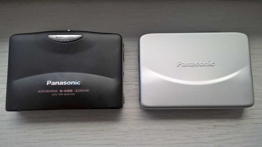 walkman PANASONIC RQ-S25 si RQ-SX32 colectie vintage caseta functionale electric