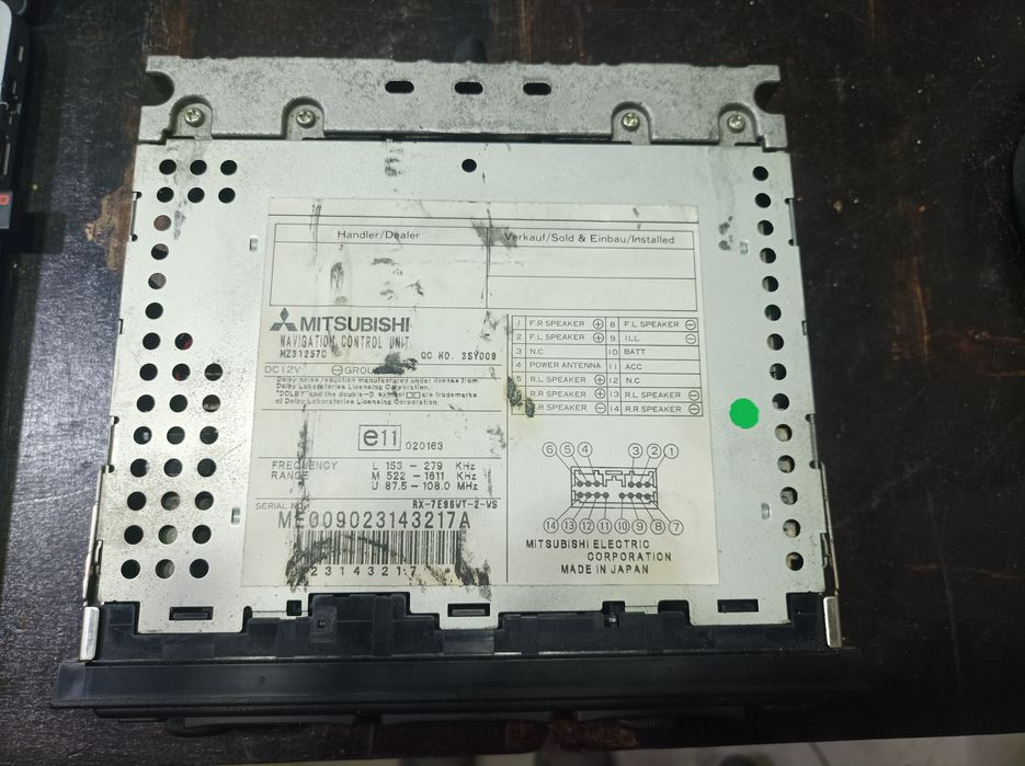 Касетофон/ Мултимедия/ Навигация/ Борд компютър MZ312570 за Mitsubishi