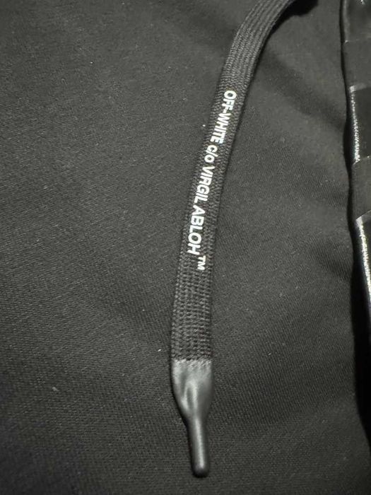 Off-White Arrow Logo Black Hoodie