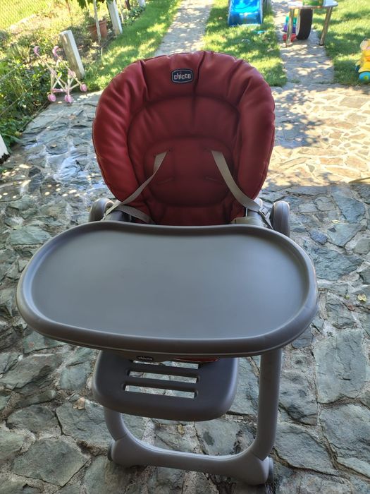 Scaun de masa Chicco Polly Magic Relax, Red Passion, 6luni