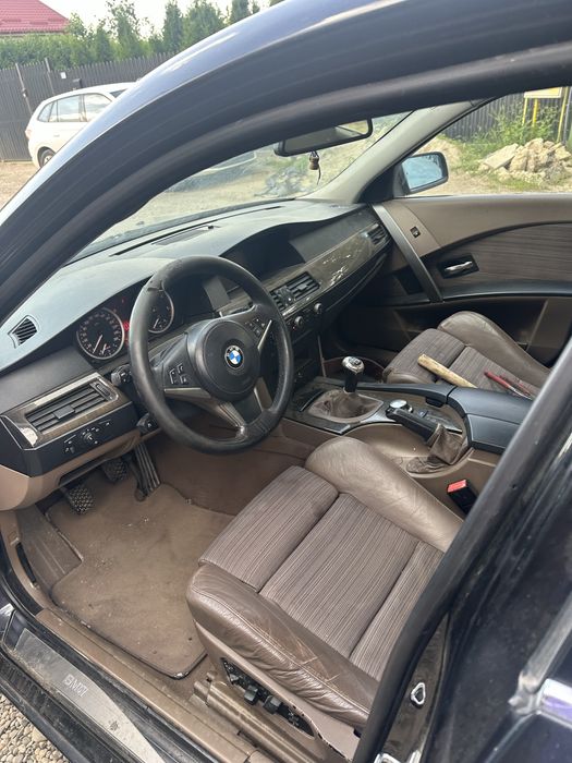 Piese BMW Seria 5 E60 530d 218cp Manual 3.0 M57 motor cutie 3.0 cardan dezmembrez bara fata M bara spate M