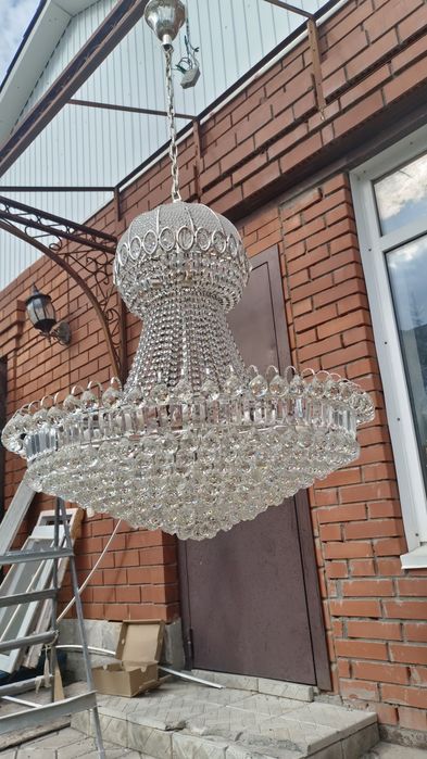 Люстра хрустальная