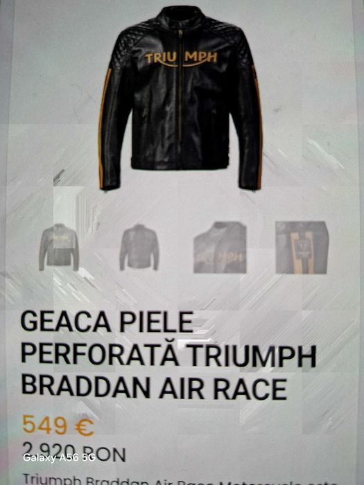 Geaca piele triunph