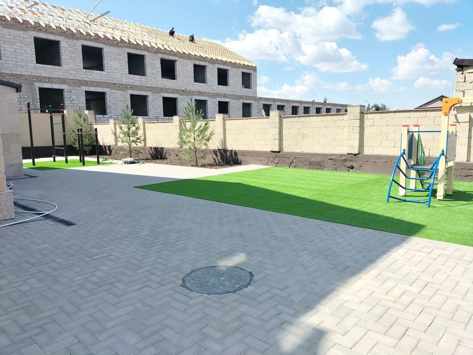 Укладка брусчатка