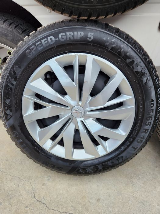 PEUGEOT 2008 Метални джанти със ЗИМНИ ГУМИ + ТАСОВЕ