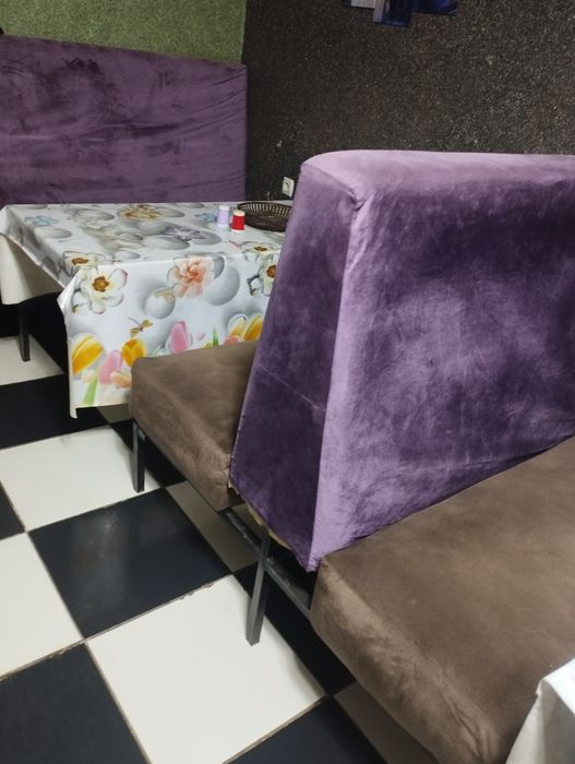 Yumshoq mebil divan kresla