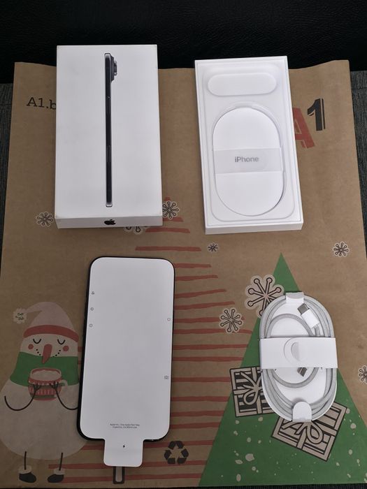 256GB iPhone 17 Air Гаранция от A1 до 2027 Black | Черен