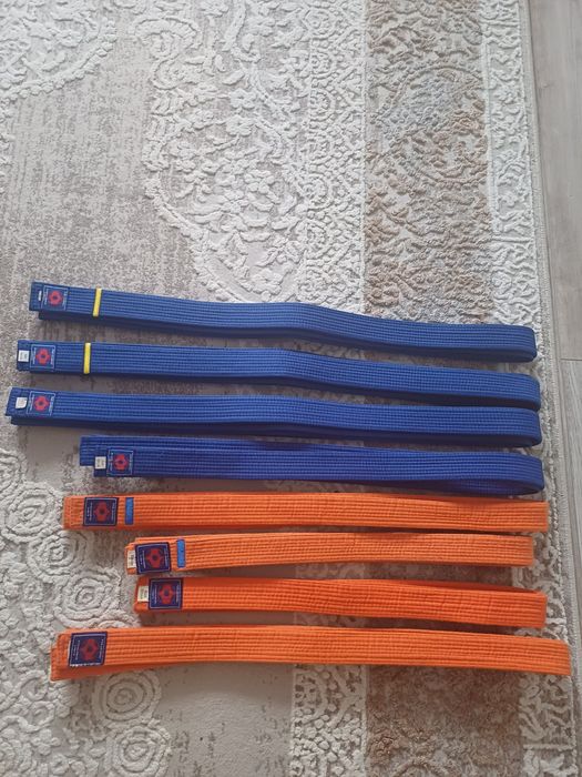 Пояса для киокушинкай карате новые
