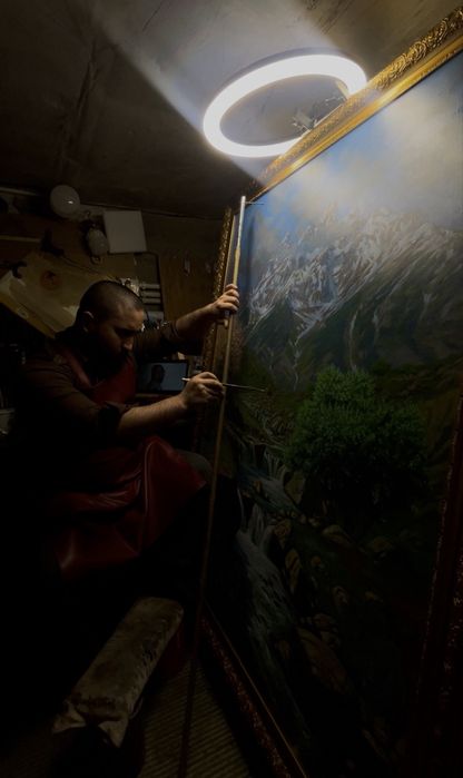 Тоғда Бахор пейзаж