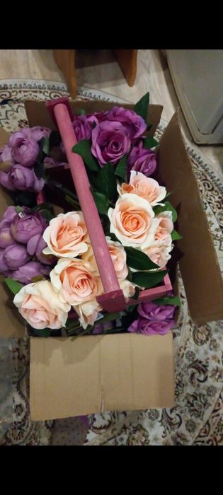 Продам искусственные цветы для интерьера