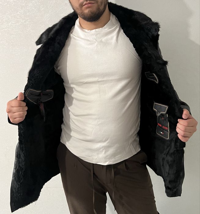 Продам кожанную дубленку