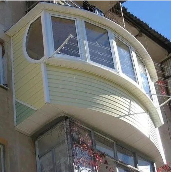 Балкон под ключ шкаф в подарок